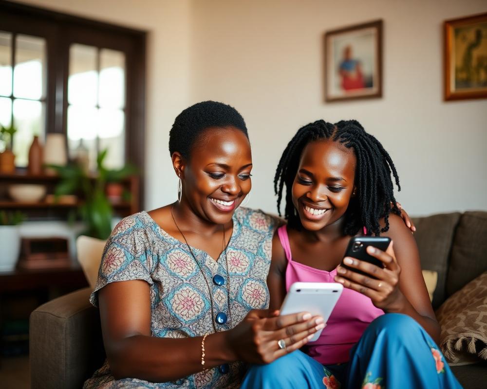 Family in Kenya